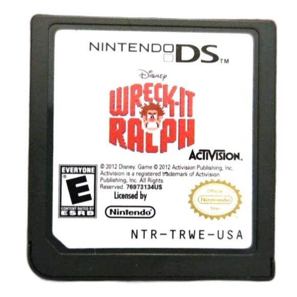 Disney's Wreck It Ralph Nintendo DS 3DS Game (Cartridge Only) Tested - Picture 1 of 2